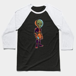 Grey Alien Baseball T-Shirt